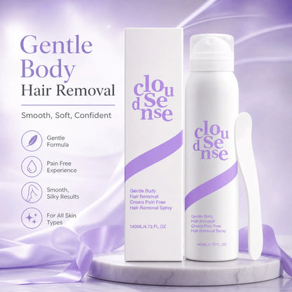 SilkEase gentle body hair removal spray