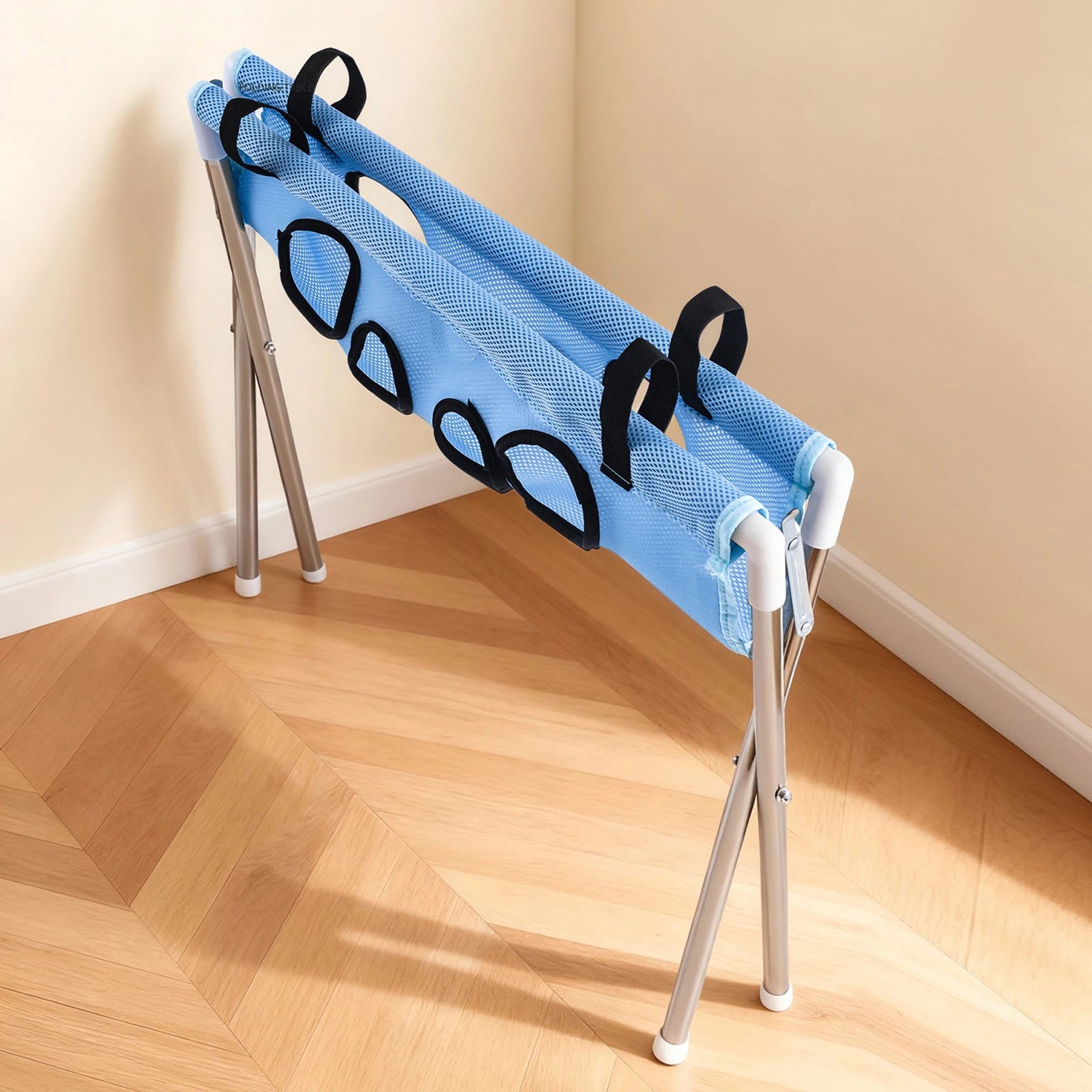 Pet Grooming Hammock Foldable Dog Grooming Table Hammock Helper Hanging Harness Cat Bathing Bed Frame for Picking Ears Home